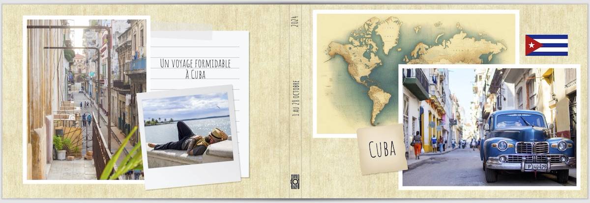 aperçu de couverture de l'album carnet de voyage.